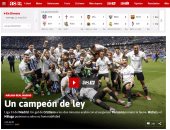 بالصور.. صحف مدريد تحتفل بلقب الليجا.. وإعلام كتالونيا يرفض المبالغة