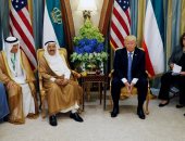 بالصور.. "ترامب" يعرب عن شكره للكويت لمساعدتها فى الحرب ضد الإرهاب