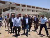 بالصور ..محافظ بنى سويف يقود حملة لإزالة التعديات على 69 ألف فدان