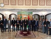 رئيس المجلس الرئاسى الليبى يلتقى وفد أعضاء السفارة الليبية بالسعودية
