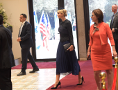 بالصور.. إيفانكا ترامب تصل إلى مقر إقامة والدها فى القدس