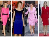 الألوان الجريئة والحزام والمشجر..8 دروس اتعلميهم من أناقة الملكة ليتزيا