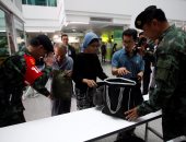 بالصور.. تشديدات أمنية بمستشفى فى تايلاند بعد انفجار داخلها أصاب 20 شخصا