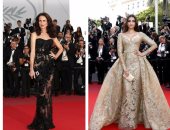 بالصور.. أجمل 9 فساتين على السجادة الحمراء فى مهرجان كان أمس