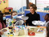 بالصور.. سيدة أمريكا الأولى تزور مستشفى للأطفال فى روما بعد لقاء بابا الفاتيكان
