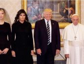 إيفانكا ترامب عن زيارة البابا فرانسيس: شرف لى مقابلة ملهم الأمل فى العالم