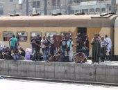 توقف حركة القطارات بمحطة الشيخ زايد فى الإسماعيلية