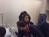 بالفيديو..غادة والى: 6 حالات من مصابى المنيا تلقوا العلاج وغادروا المستشفى