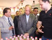 محافظ القاهرة يتفقد معرض للسلع التموينية بالمرج 