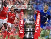 التشكيل الرسمى لقمة تشيلسى وأرسنال بنهائى كأس الاتحاد الإنجليزى