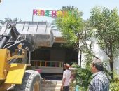 حى وسط الإسكندرية يشن حملة لإزالة تعديات "الداون تاون" على أملاك الدولة