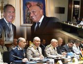 سامح شكرى: توجيه الضربات للإرهابيين فى ليبيا تم بالتنسيق مع الجيش الوطنى..ولافروف: موسكو والقاهرة ستتعاونان لمواجهة الإرهاب..ومشروع الضبعة سيوفر  فرص العمل ولا شروط لاستئناف الطيران وقتلة القذافي ليسوا ليبيين