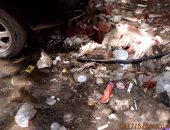 بالصور.. مواطن يرصد مخلفات طبية فى شوارع بنها