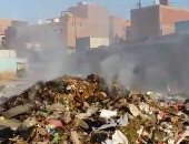 بالصور.. شكوى من تراكم القمامة وحرقها بمدينة كرداسة