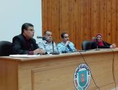 مكتب تنسيق جامعة قناة السويس يبحث إستعدادات إستقبال طلاب الثانوية العامة 