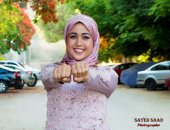 السعادة قرار .. بالصور أصالة لبست فستان خطوبة واتصورت بيه "من غير عريس"