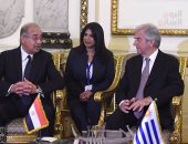 بالصور.. رئيس الوزراء: أوروجواي موقفها واضح فى دعم مصر
