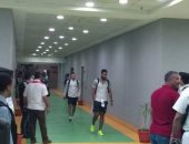 بالصور.. وصول الزمالك واتحاد العاصمة لملعب برج العرب