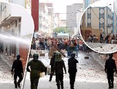 استمرار الاشتباكات بين الشرطة المغربية ومحتجين شمال البلاد