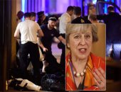 8 دقائق هزت بريطانيا.. رئيسة الوزراء تعترف بالتسامح مع الإرهابيين: الاعتداءات متصلة بفكر إسلامى شرير وعلينا التخلص منه.. تيريزا ماى: كفانا ما حدث وسنغير الكثير من الأمور.. وتعلن وقف انتخابات مجلس العموم يوم