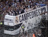 احتفالات صاخبة لريال مدريد مع جماهيره بعد التتويج بدورى أبطال أوروبا