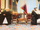 تميم يواصل دعم الإرهابيين ويدعو القرضاوى لـ"مائدة إفطار"