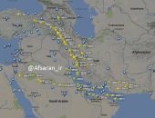 طائرات قطر حائرة فى سماء إيران.. وطهران: سنحصل ملايين الدولارات رسوم عبور