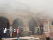 السيطرة على حريق نشب بمنزلين ومخزن مدرسة به أخشاب مهملة بالبلينا فى سوهاج