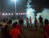 بالفيديو..مناوشات بين مواطنين وقوات الأمن فى محيط قسم شرطة النهضة