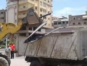 الوحدة المحلية لمدينة دمياط تنفذ إزالة تعدٍ بمنطقة ميدان الشهابية