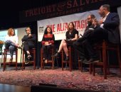 بالصور.. كتاب عالميون بندوة بأمريكا: الاحتلال الإسرائيلى جريمة إبادة ومقاومته واجب إنسانى