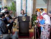 بالصور.. سحر نصر: الانتهاء من المسودة الأولية للائحة التنفيذية لقانون الاستثمار