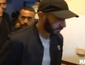 بالفيديو.. بنزيما يستكمل ردود فعله الباردة فى زيارته لتركيا