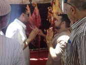 ضبط 300 كيلو لحوم فاسدة داخل محل جزارة فى سوهاج