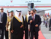 ملك البحرين يصل القاهرة للقاء الرئيس السيسي