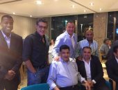 بالصور.. حسن حمدى والخطيب فى مقدمة نجوم الأهلى على مائدة إفطار السفير السعودى
