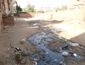 شكوى من انتشار مياه الصرف الصحى أسفل منازل قرية كفر الحمادية بالمنوفية