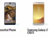 إيه الفرق؟..أبرز الاختلافات بين هاتفى Essential Phone وجلاكسى J7 إصدار 2017