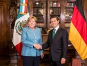 بالصور.. ميركل: اتفاق التبادل الحر بين المكسيك والاتحاد الأوروبى فرصة كبيرة