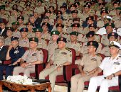 بالصور.. وزير الدفاع فى تخريج دفعات كلية القادة والأركان: سيظل الجيش صمام أمن مصر