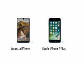 إيه الفرق؟.. أبرز الاختلافات بين هاتفى Essential Phone وآيفون 7 بلس