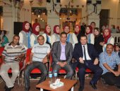 بالصور.. افتتاح معرض نتاج الورش الفنية فى دمنهور