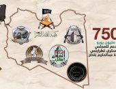 بالإنفوجراف.. كيف استغلت دويلة قطر "ليبيا" لدعم الإرهابيين فى سوريا؟