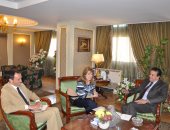 وزير التعليم العالى يستقبل سفيرة البرتغال بالقاهرة لبحث تعزيز التعاون
