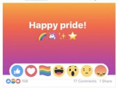 "فيس بوك" يعلن إضافة رمز قوس قزح تضامنا مع المثليين