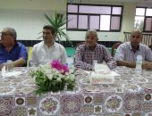 بالصور ..رئيس جامعة المنيا يشارك فى حفل إفطار جماعى مع طلاب المدن الجامعية