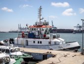 ميناء دمياط يستقبل أحدث قاطراته البحرية