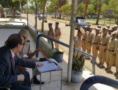 مساعد وزير الداخلية لوسط الصعيد يتفقد مراكز التدريب بأسيوط