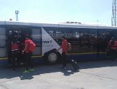 3 ساعات "حزن وصمت ونوم" فى طائرة عودة الفراعنة من تونس