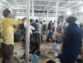 بالصور.. 800 حالة تسمم فى مخيم عراقى بسبب تناول وجبات إفطار "قطرية" فاسدة